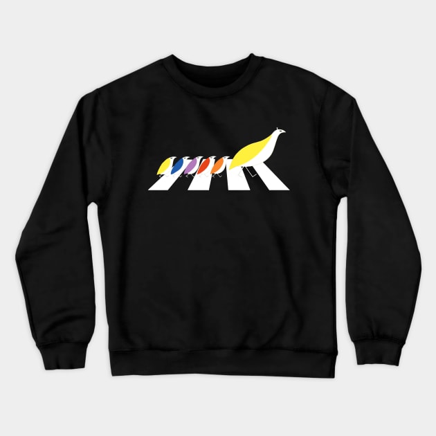 Partridge Family Abbey Road Crewneck Sweatshirt by Bigfinz